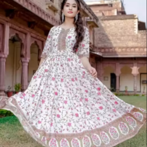 Best Stylish Ladies GOWN Free Size